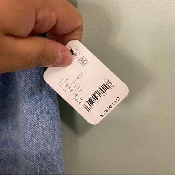 MOTHER Snacks The Kitchen Drawer Skimp All You Can Eat XS Wide Leg Baggy Slouchy - Picture 4 of 7